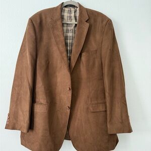 Ralph Lauren Brown Suede Blazer
